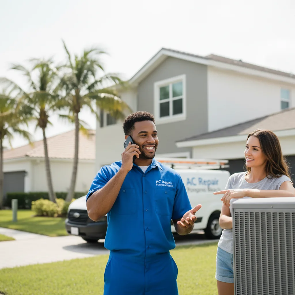 AC Repair Pompano Beach customer support in East Bethel
